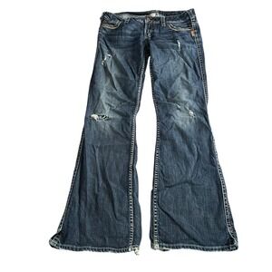 Silver Jeans Frances Bootcut Jean‎ Womens Size W31/L33 Blue Denim Pants